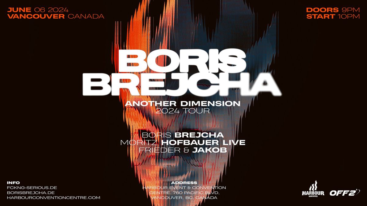 BORIS BREJCHA: ANOTHER DIMENSION TOUR
