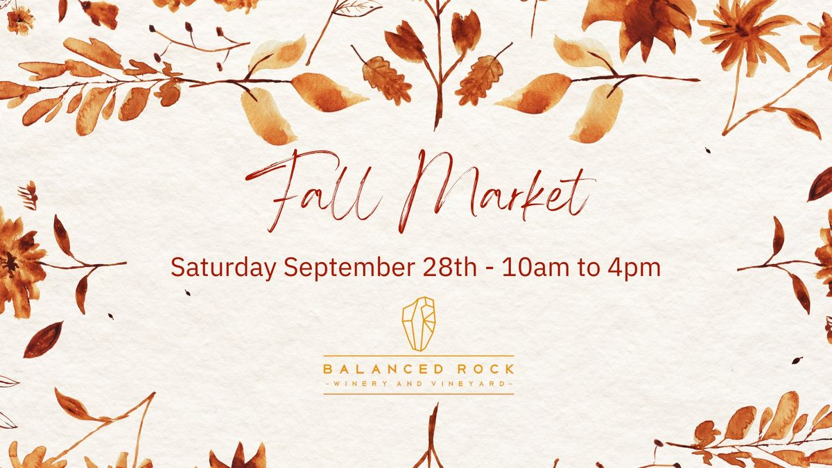 Fall Market at Balanced Rock Winery