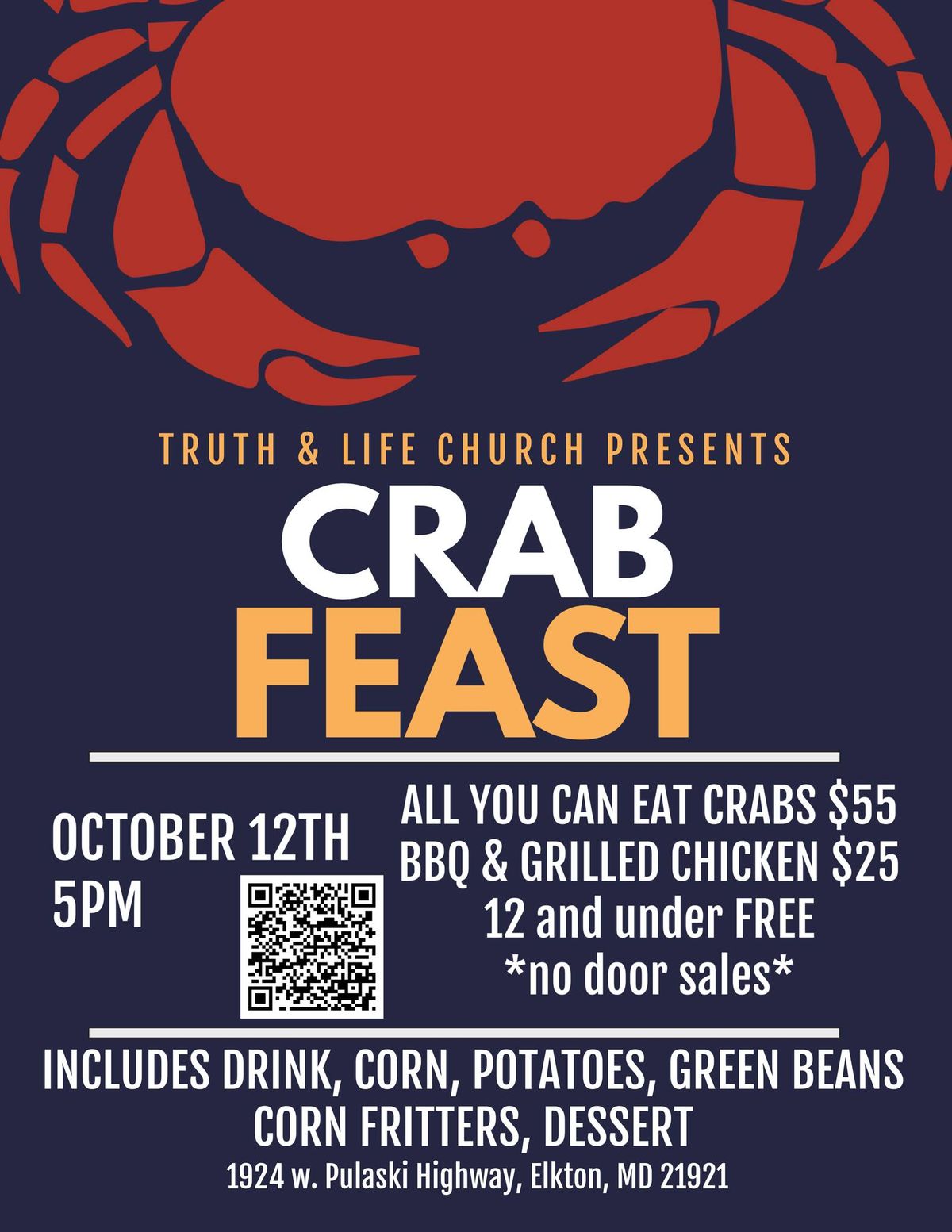 Crab Feast at TLC