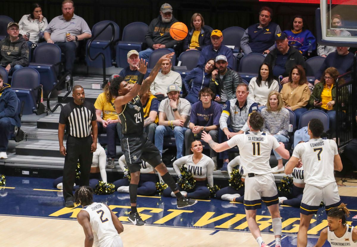 UCF Knights at West Virginia Mountaineers Mens Basketball at West Virginia University Coliseum