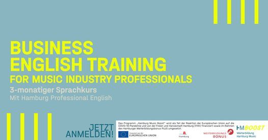 Business English Training for Music Industry Professionals