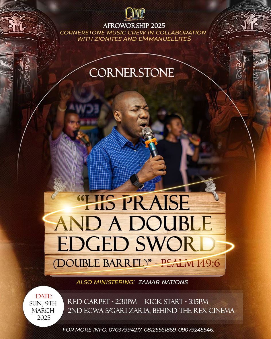 AfroWorship 2025, tagged: His Praise and a double edged sword (Psalm 149:6)