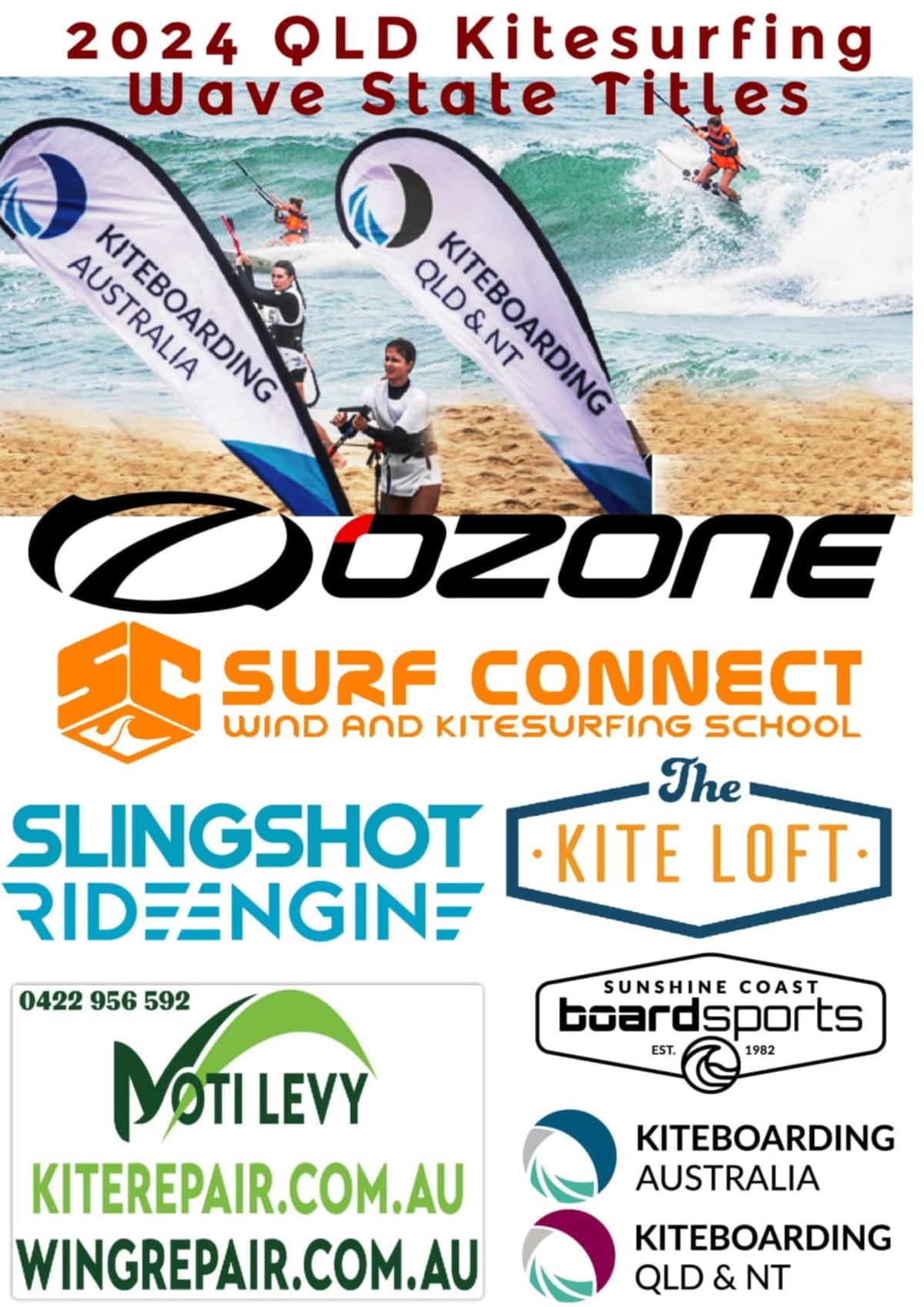 2024 QLD Kitesurfing Wave State Titles 