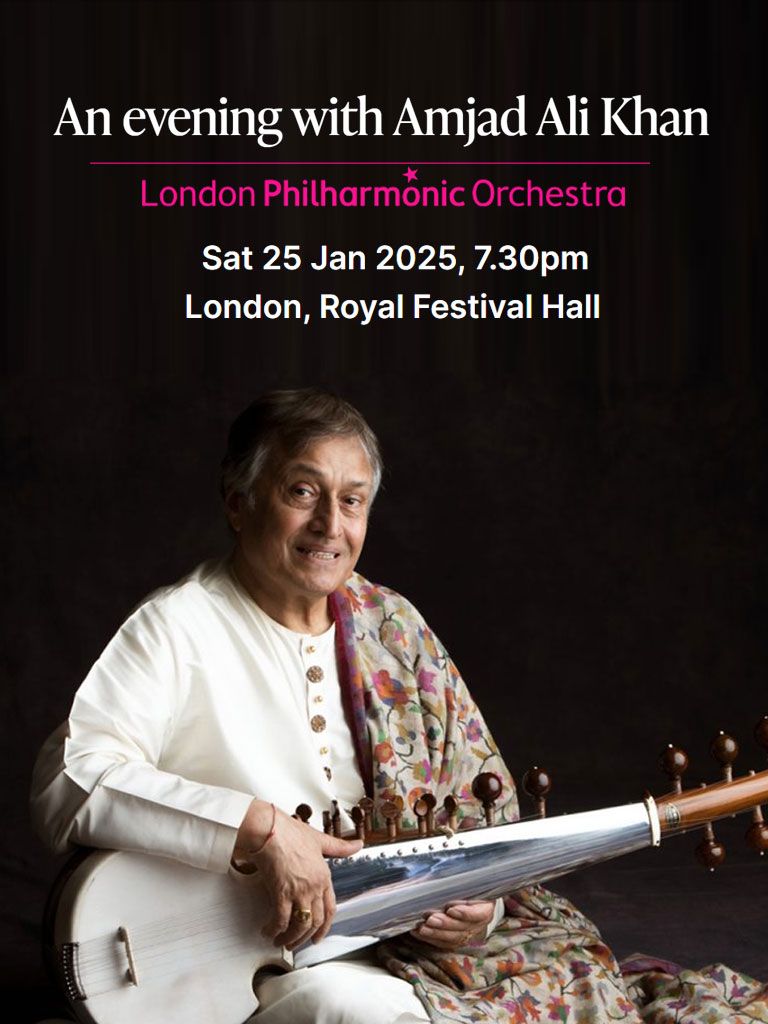 Amjad Ali Khan at Herbst Theatre