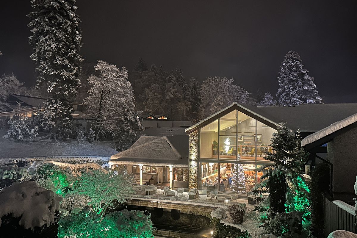 Langdale Christmas Lights Switch On 