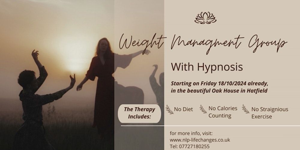 Featured Program: 8-Week Weight Managment Group with Hypnosis