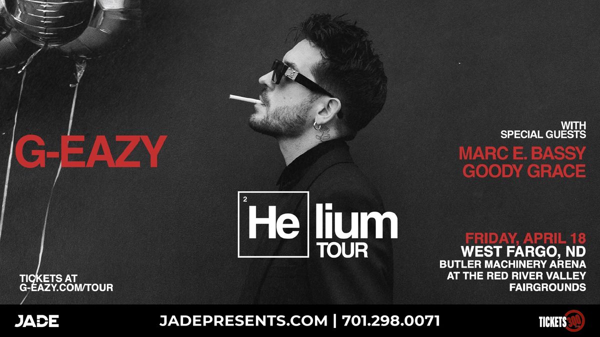 G-Eazy - Helium Tour with special guests Marc E. Bassy & Goody Grace | Fargo, ND