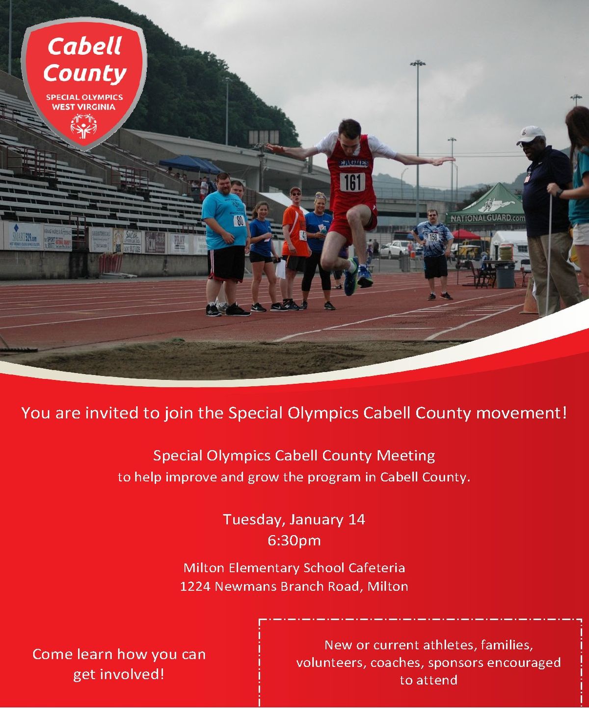 Special Olympics Cabell County Interest Meeting