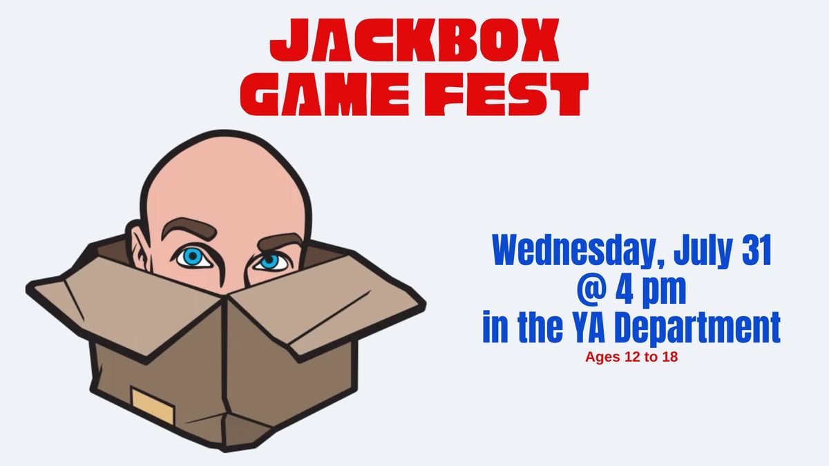 Jackbox Game Fest at MCL