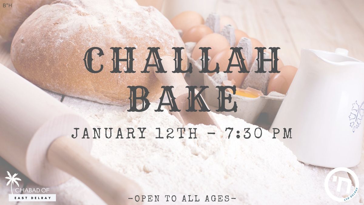 Challah Bake