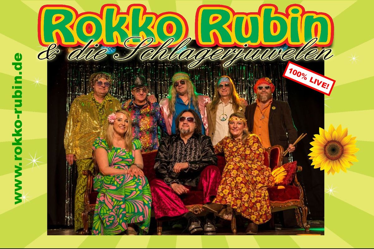 Schlagernacht mit "Rokko Rubin & den Schlagerjuwelen"