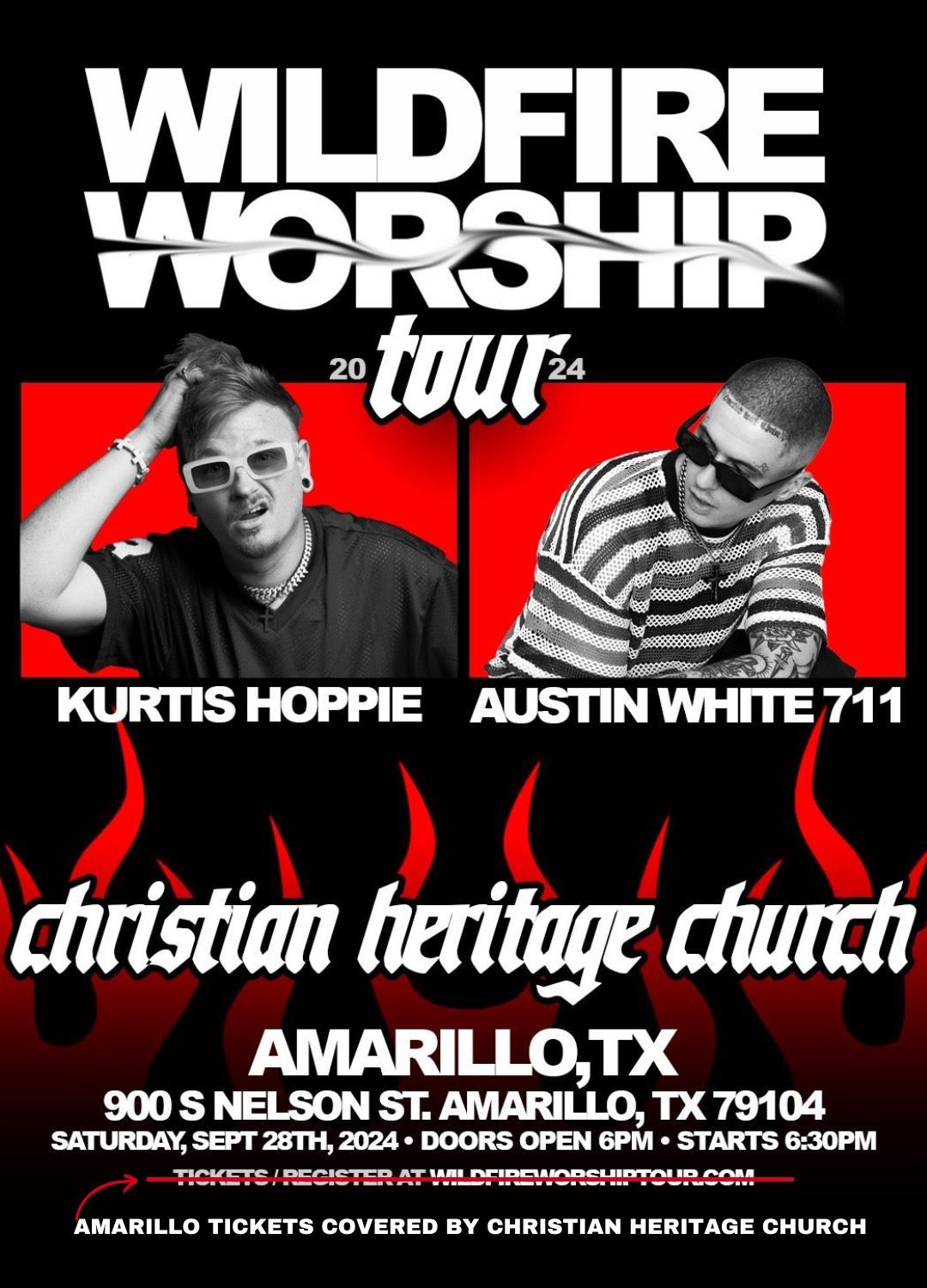 Wildfire Worship Tour w\/ Kurtis Hoppie & Austin White 711