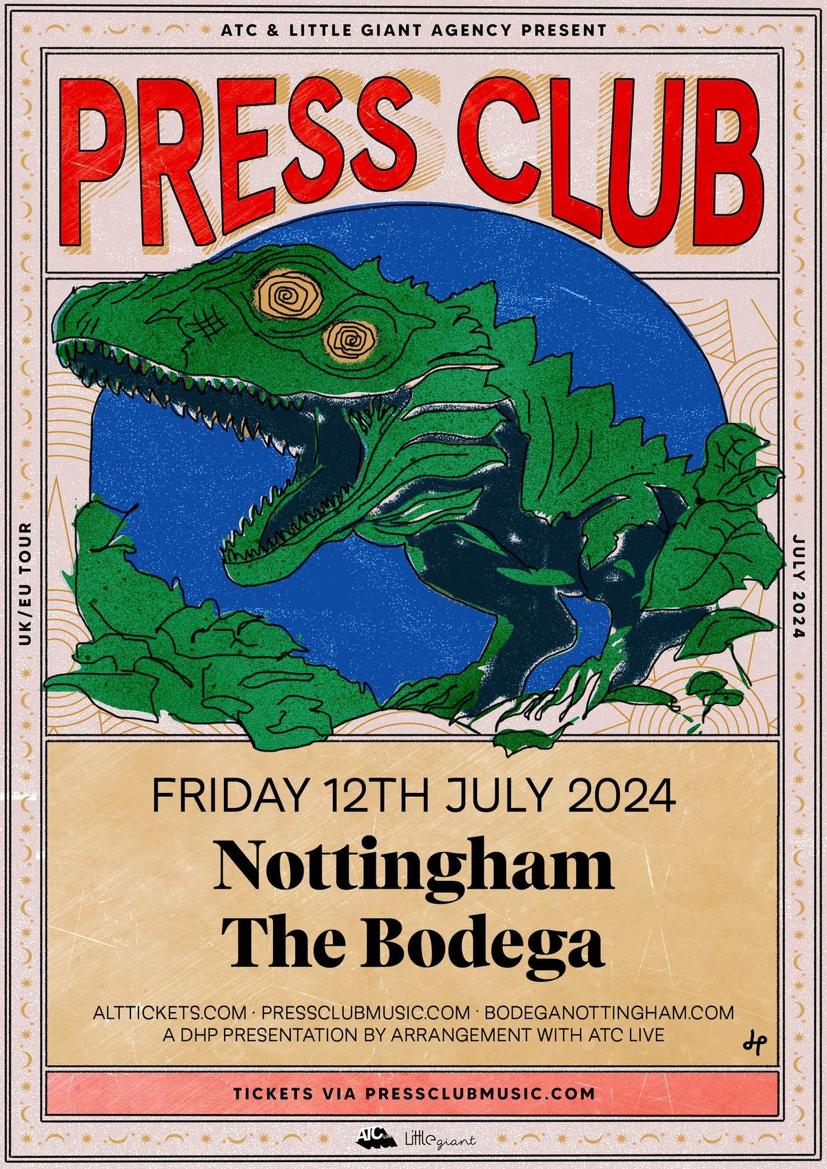 Press Club live at The Bodega