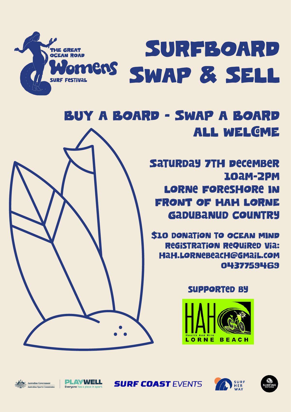 Lorne Surfboard Swap & Sell