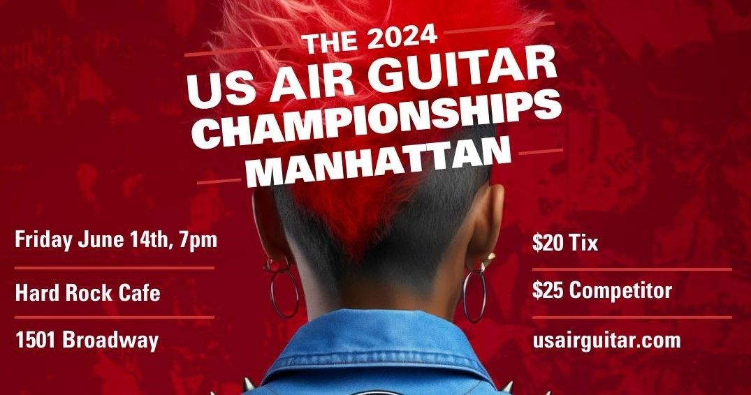 The US Air Guitar Championships Manhattan