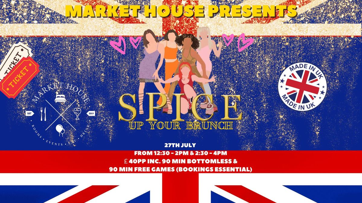 Spice Up Your Brunch - Spice Girls Bottomless Brunch 