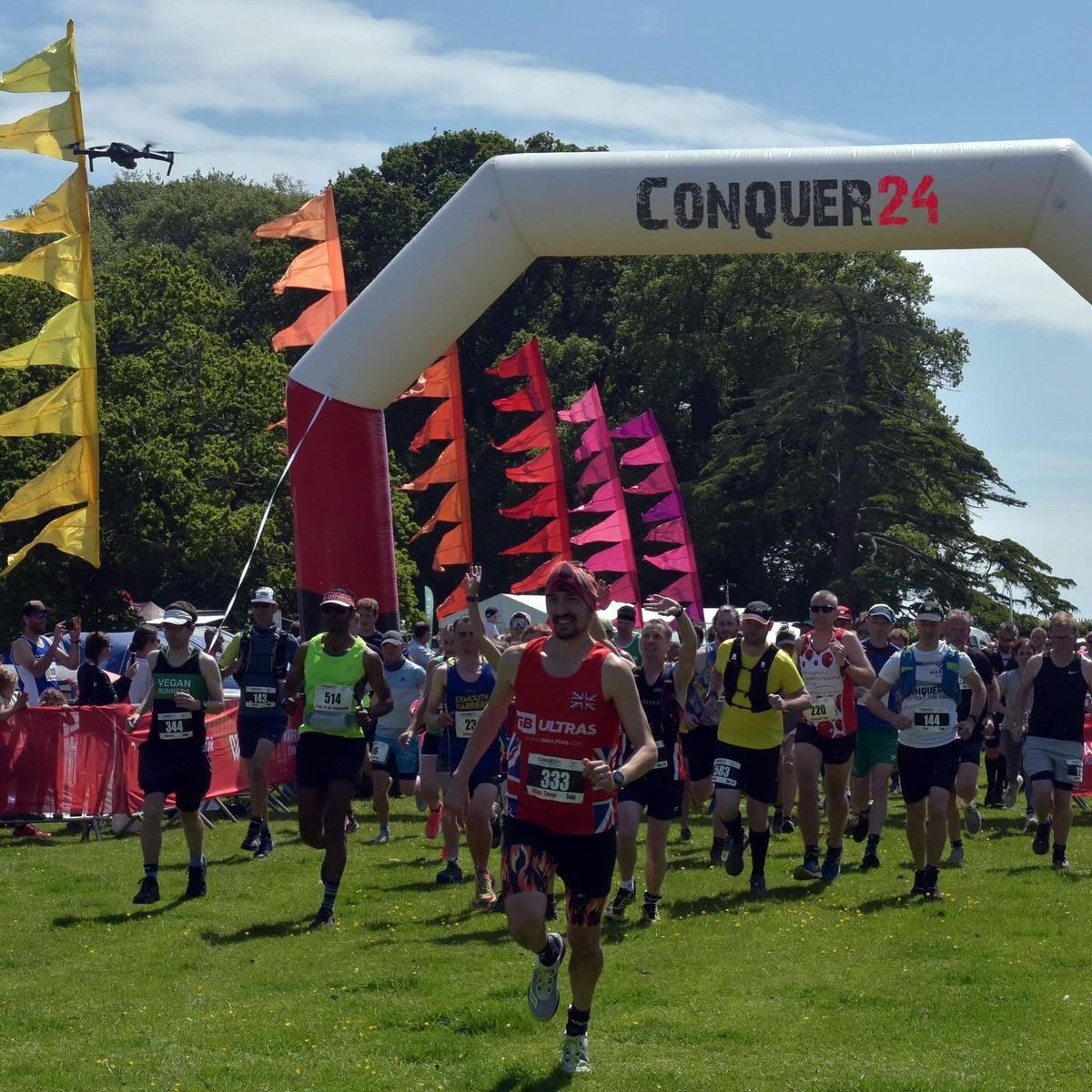 Conquer24 Powderham Castle