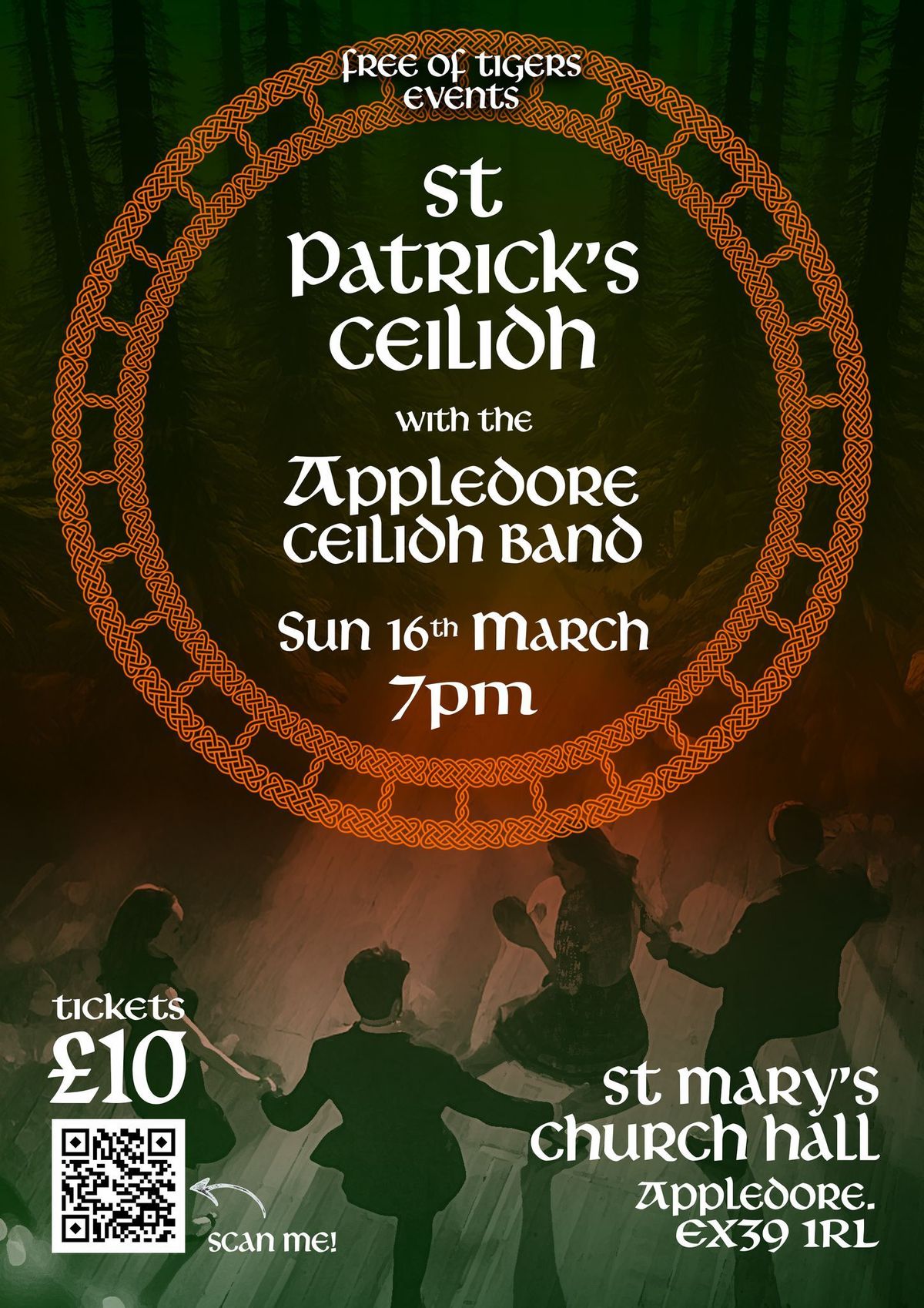 St Patrick's Ceilidh in Appledore! 