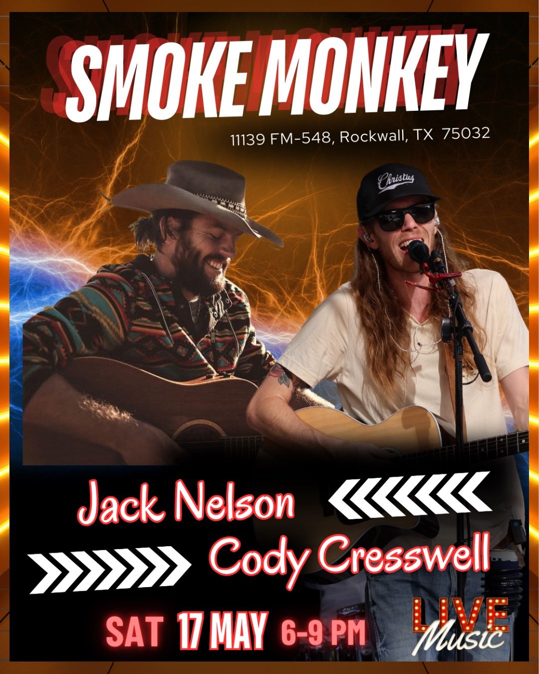 Jack Nelson & Cody Cresswell at Smoke Monkey