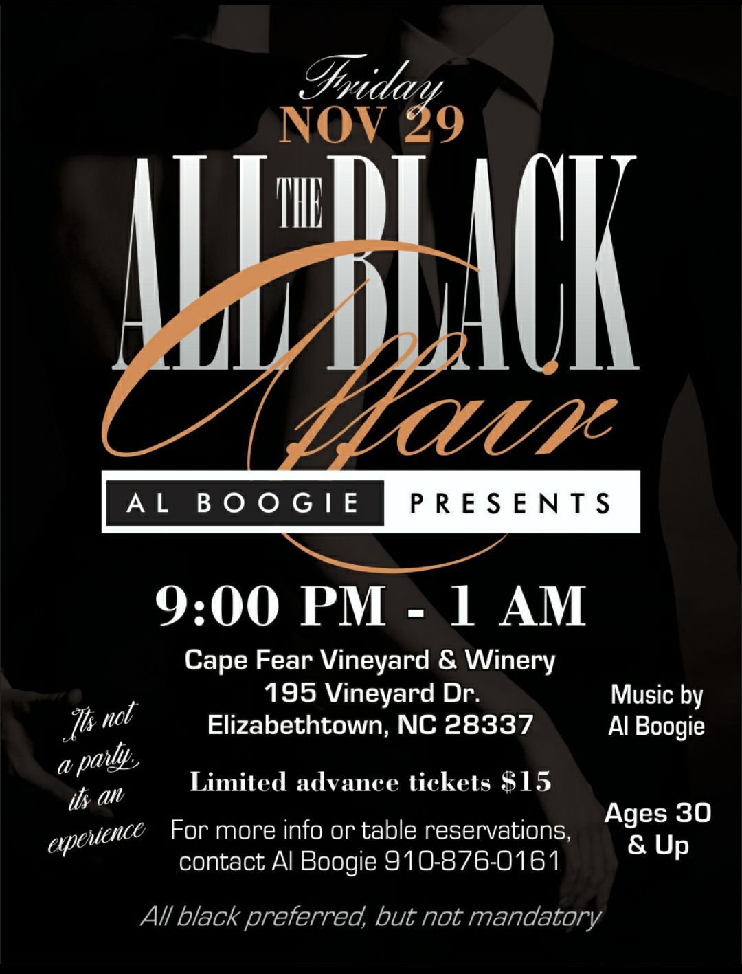 Al Boogie's All Black Affair 