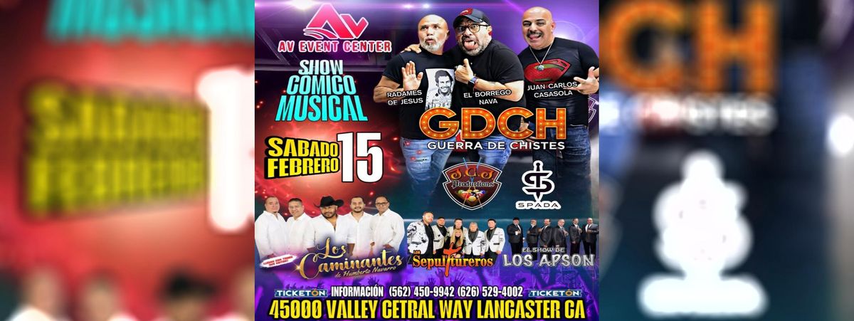 GUERRA DE CHISTES EN AV EVENT CENTER