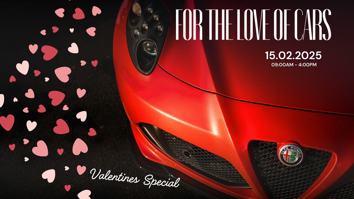 Saturday Social - For the Love of Cars Valentines Special