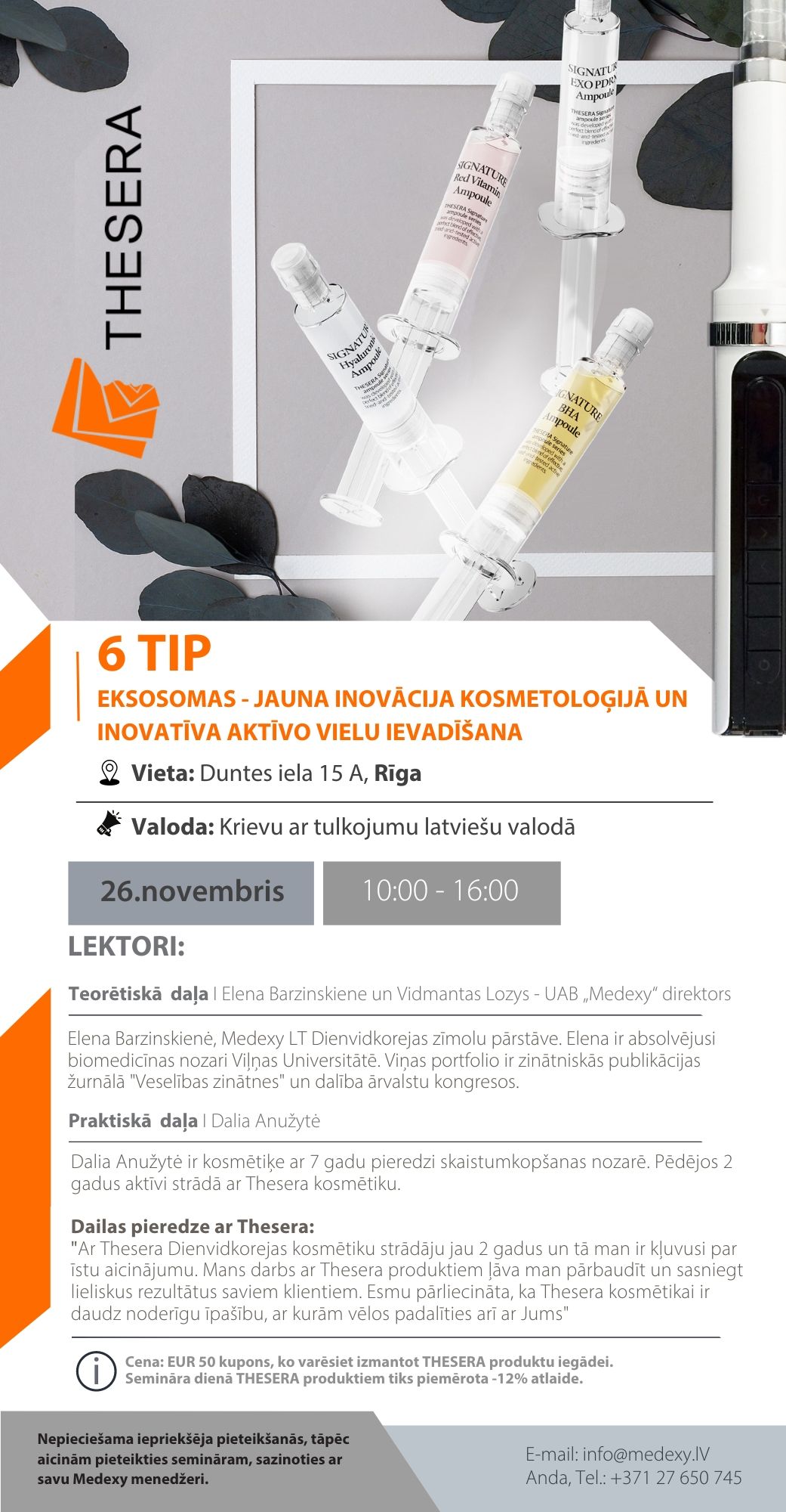 6 TIP Eksosomas - jauna inov\u0101cija kosmetolo\u0123ij\u0101 un inovat\u012bva akt\u012bvo vielu ievad\u012b\u0161ana