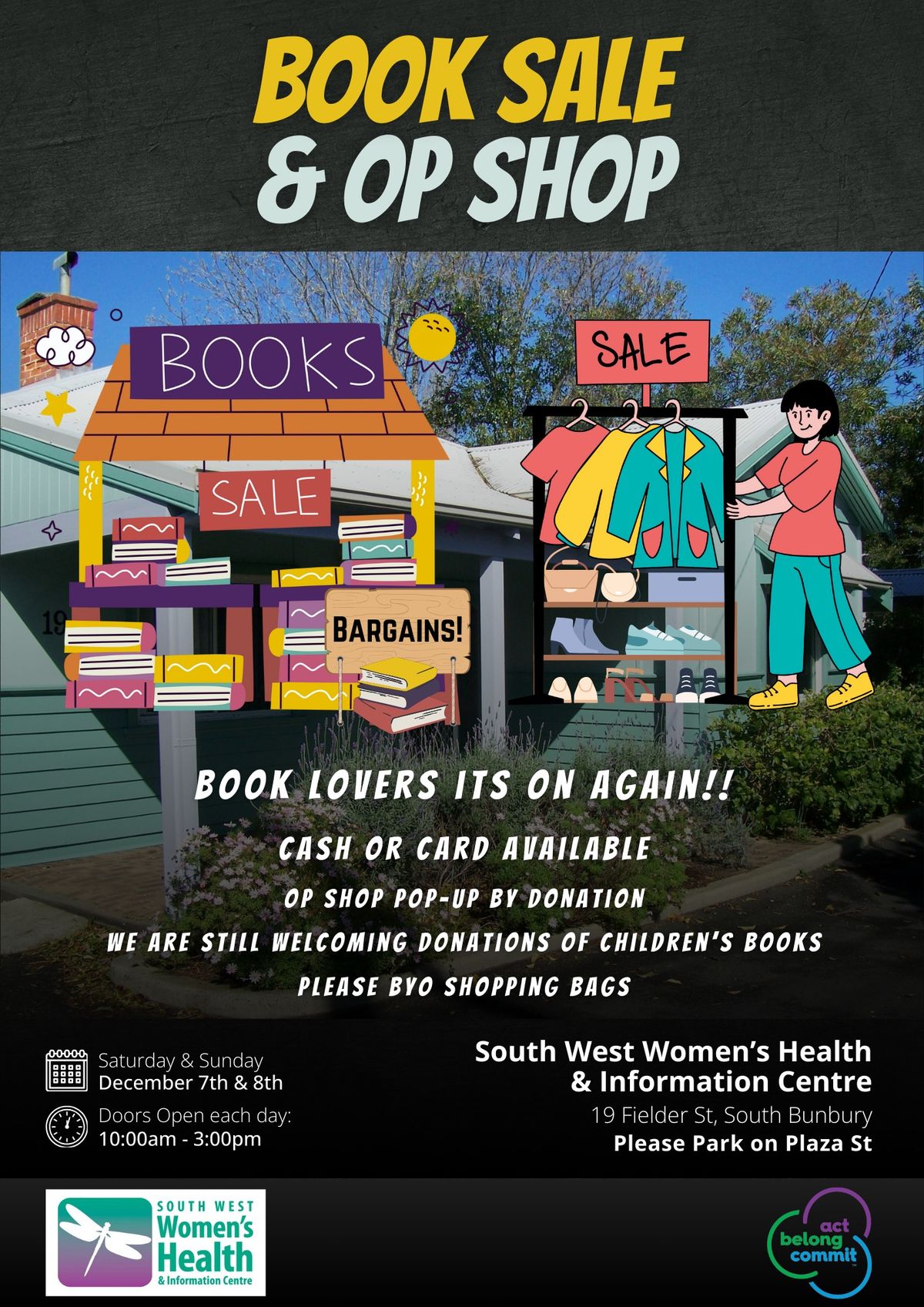 SWWHIC Book Sale & Op Shop