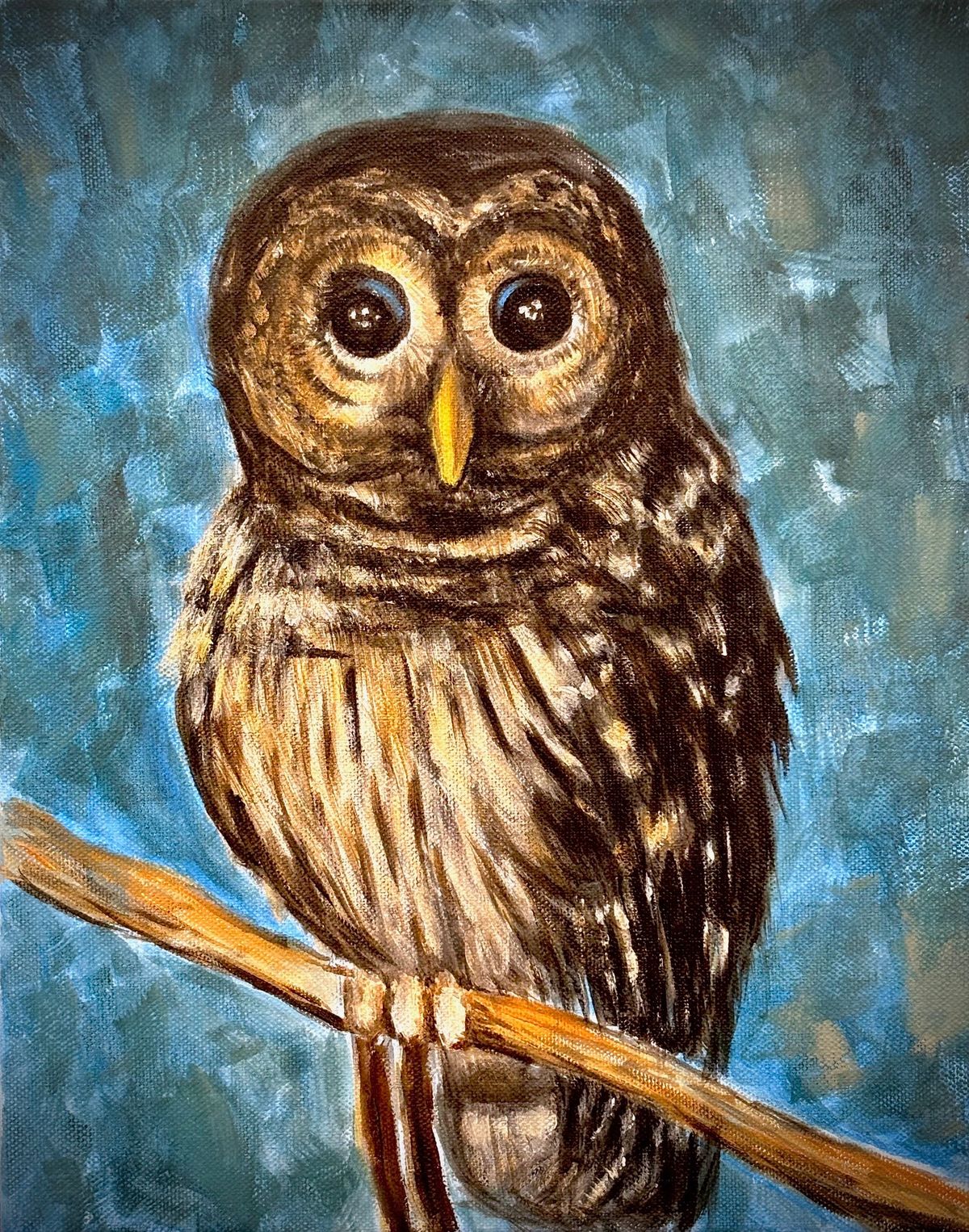 "BARD OWL BLUES" Painting Class