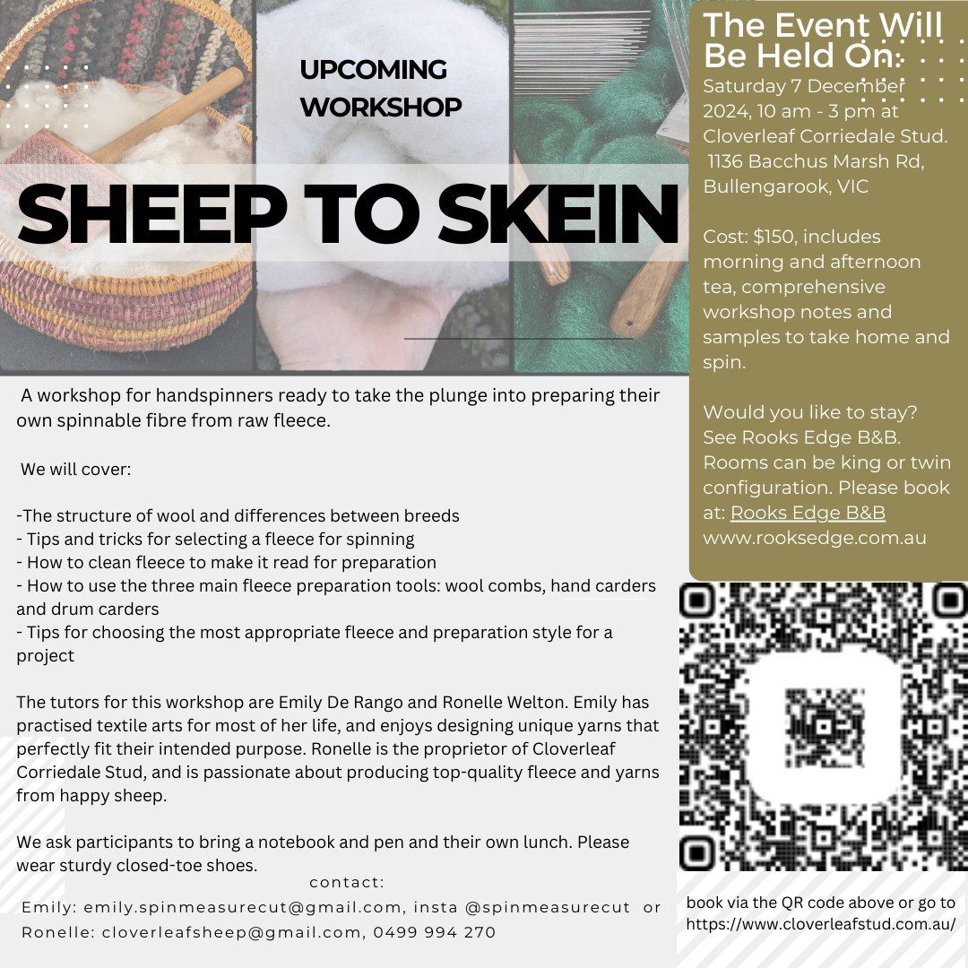 Workshop: Sheep to Skein