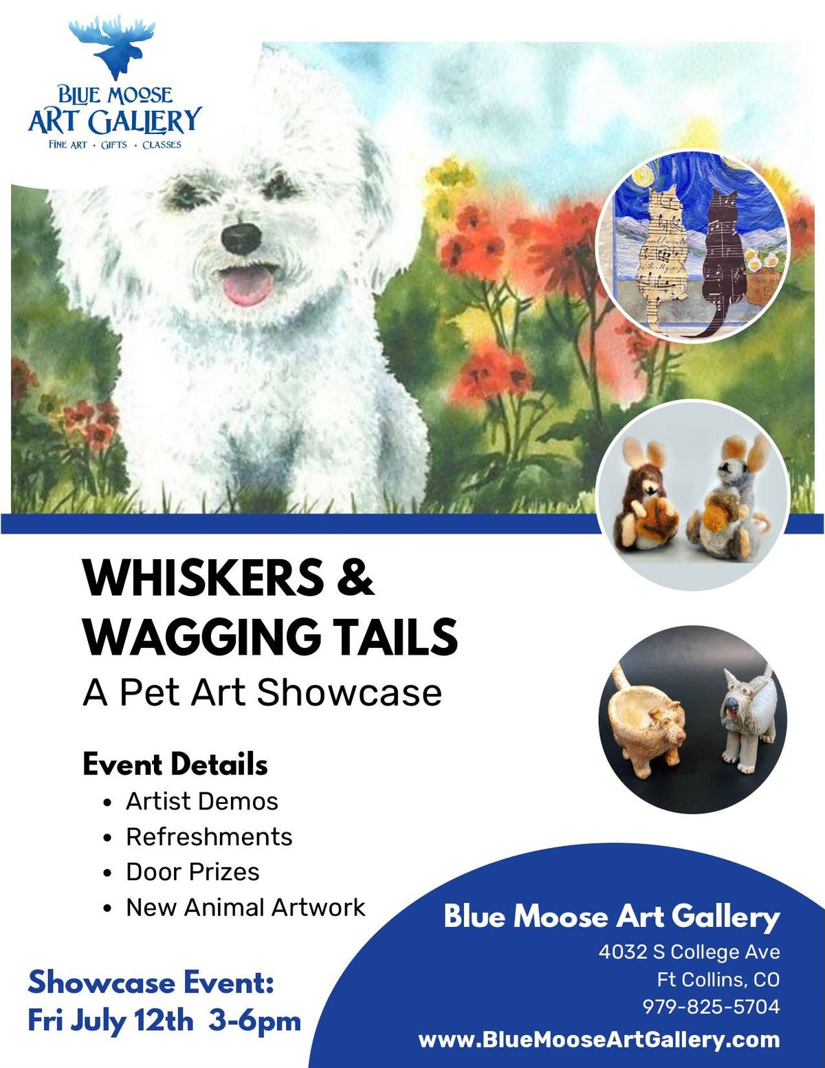 A Pet Art Showcase - Whiskers & Wagging Tails
