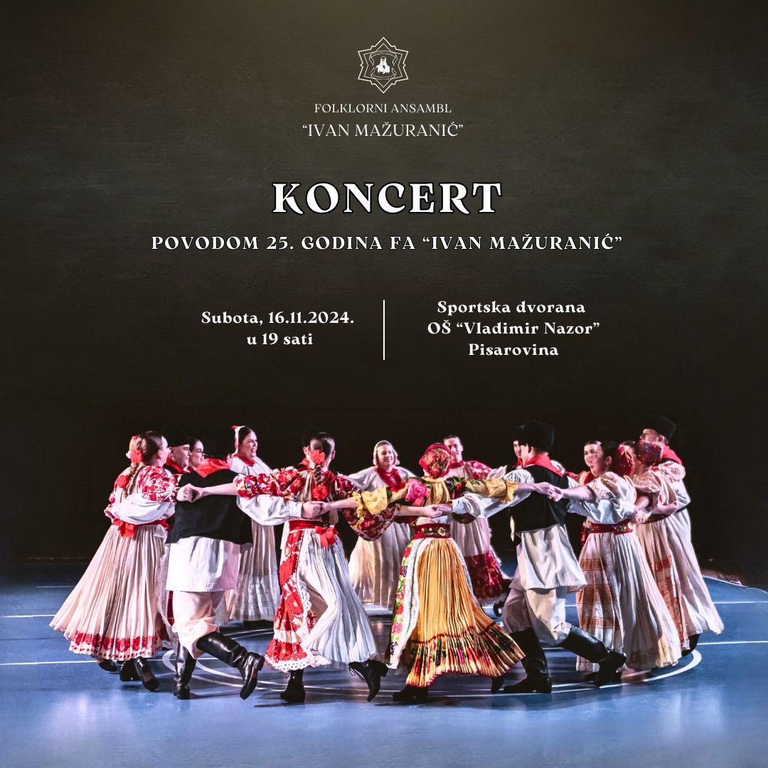 Koncert povodom 25. godina FA \u201cIvan Ma\u017eurani\u0107\u201d