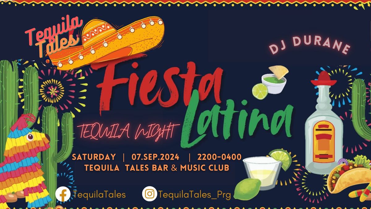 Fiesta Latina DJ Night \/\/ Salsa\/ Cumba\/ Bachata\/ more...