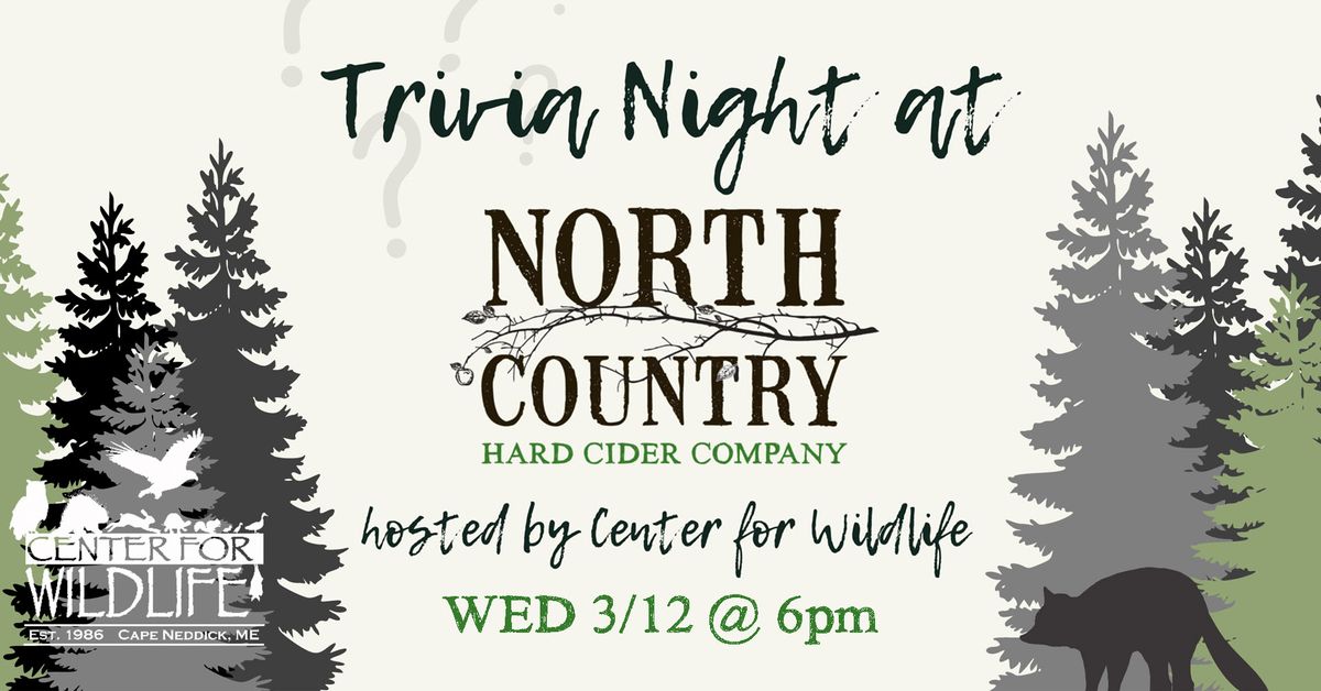 TRIVIA w\/ Center for Wildlife