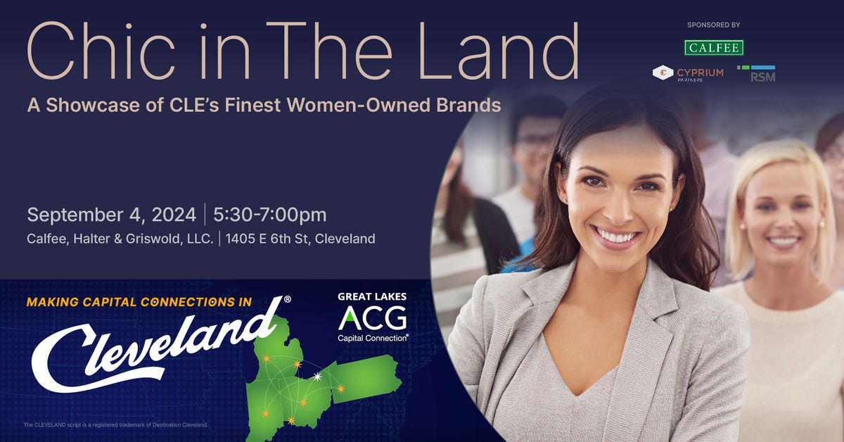 Chic in The Land: A Showcase of Cleveland\u2019s Finest Women-Owned Brands