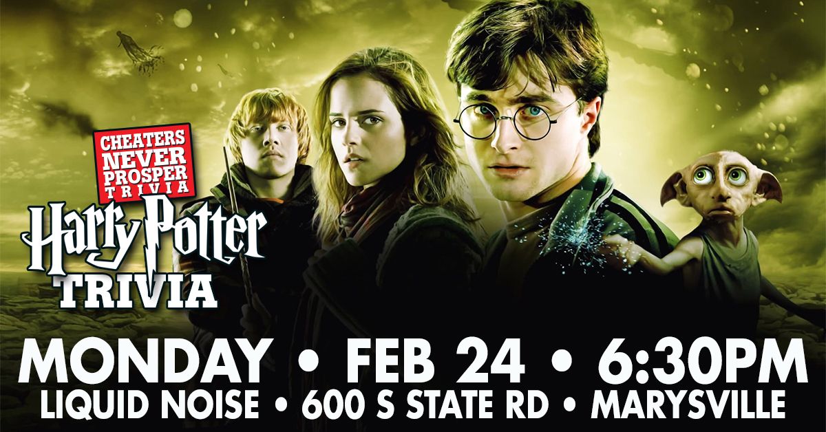 Harry Potter Trivia at Liquid Noise Brewing - Marysville