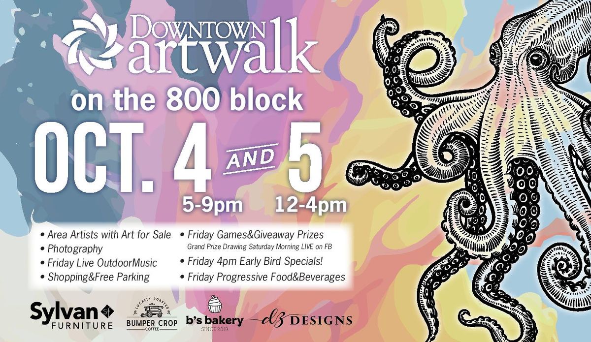 Art Walk on the 800 Block!