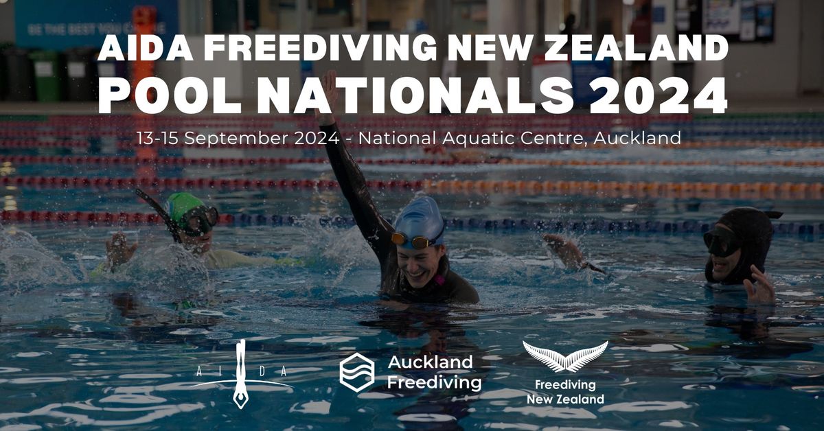 AIDA FREEDIVING NEW ZEALAND POOL NATIONALS 2024