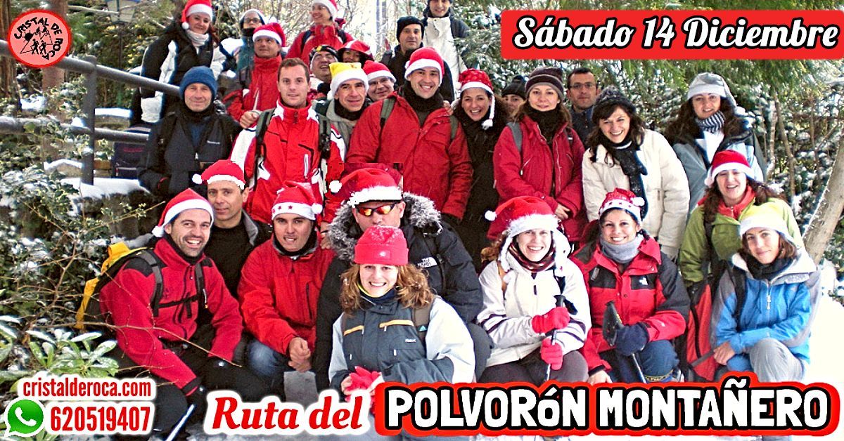 Ruta del Polvor\u00f3n Monta\u00f1ero, Comida de Navidad \ud83c\udf85\ud83c\udf84