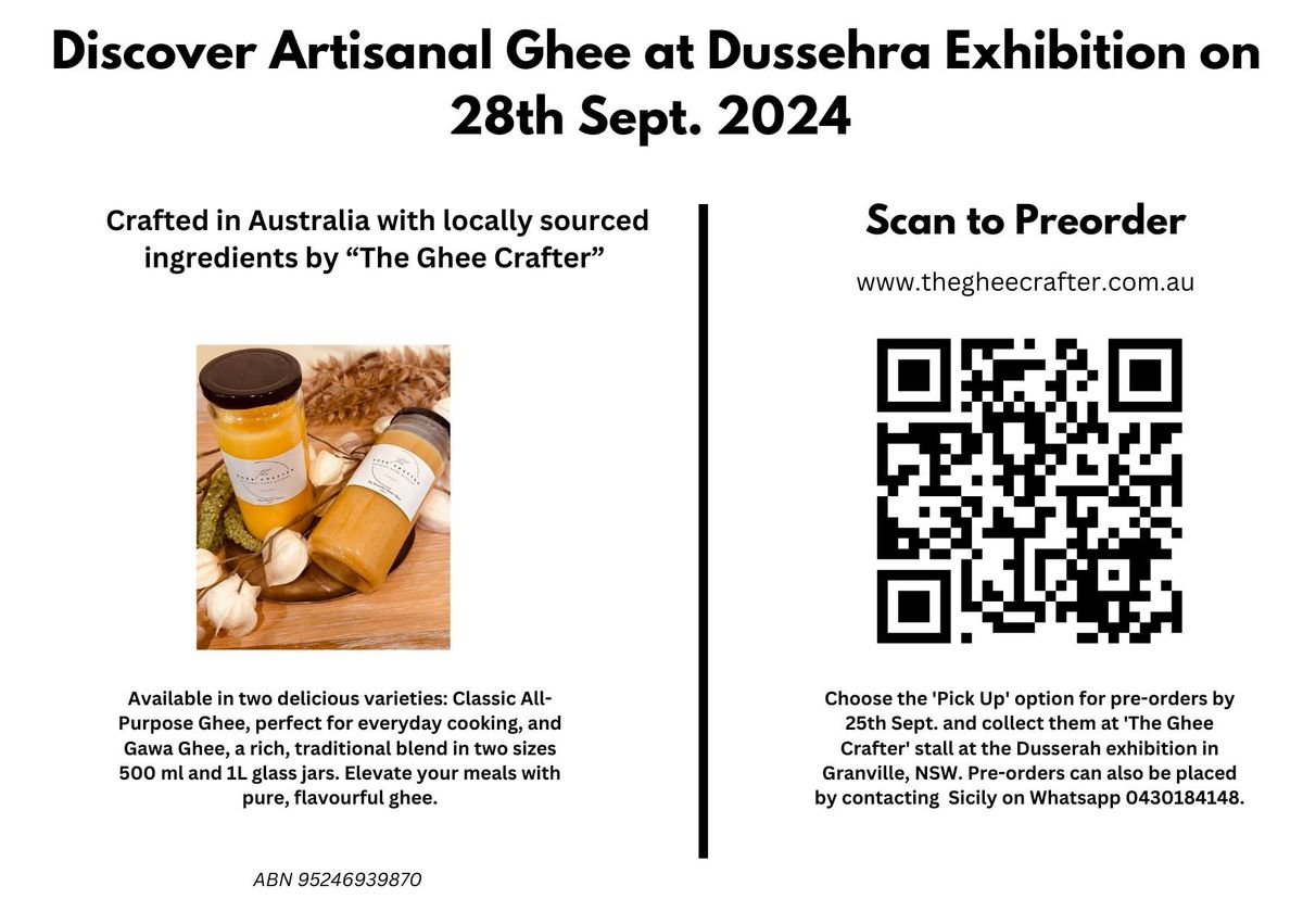 Ghee Crafter at Dusserah Exhibition