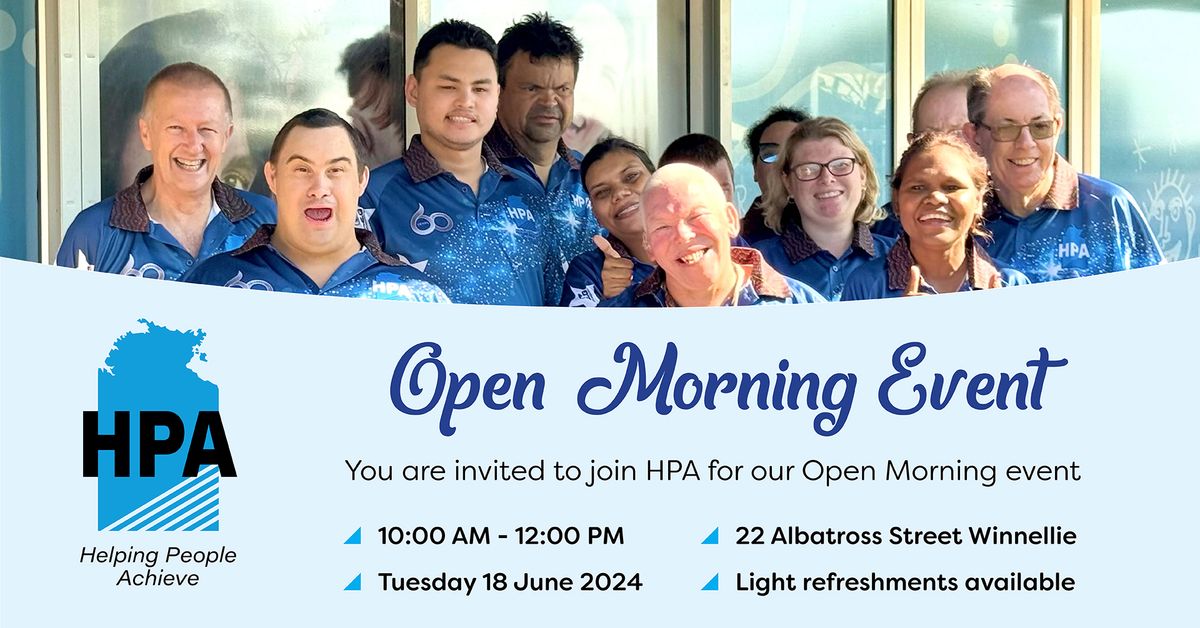 HPA Open Morning 