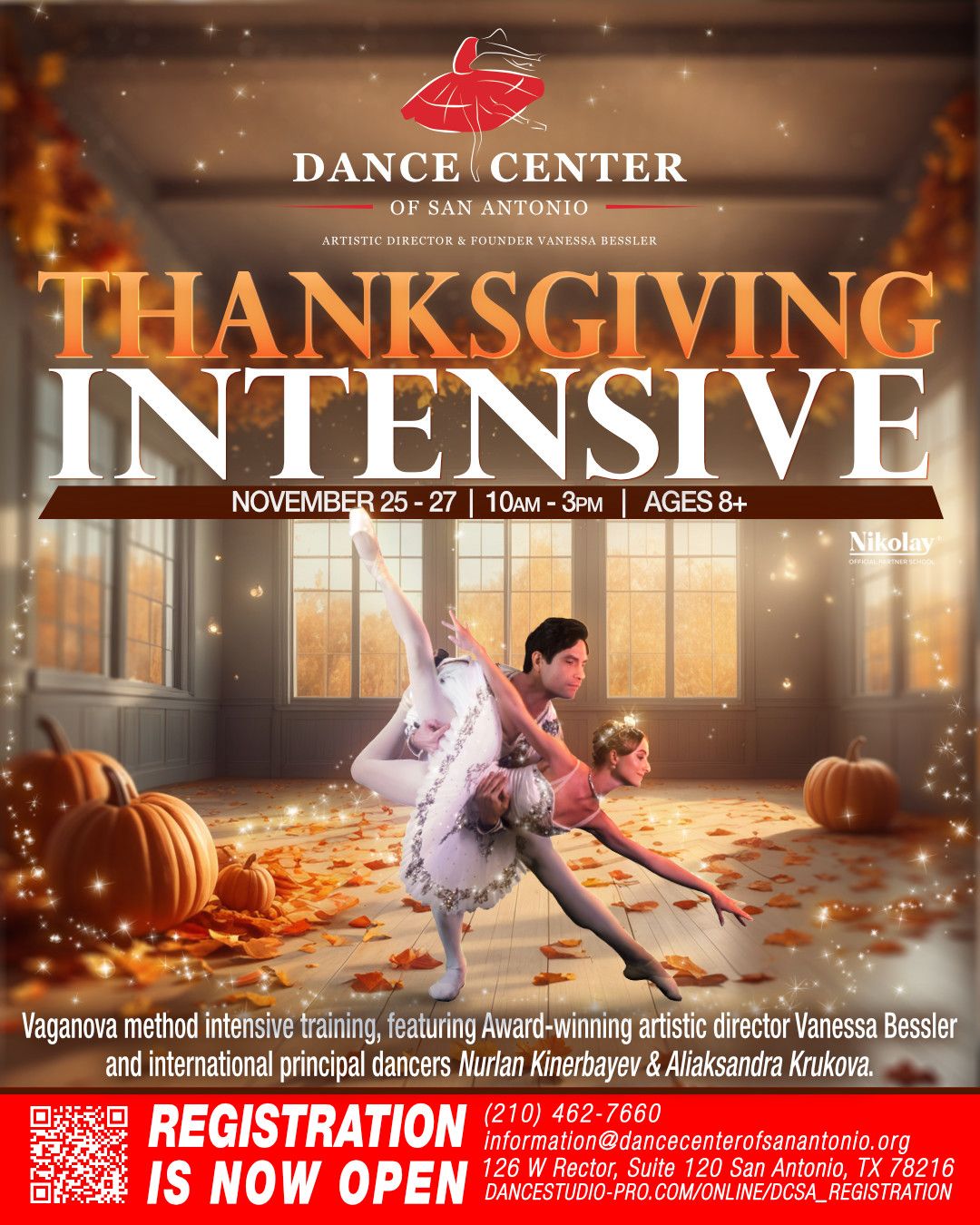 Vaganova Thanksgiving Ballet Intensive