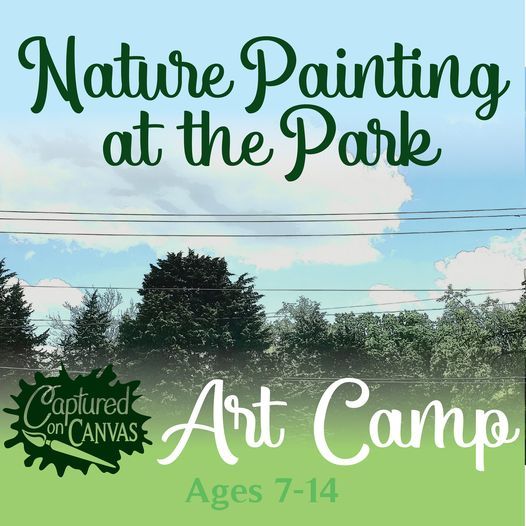 Painting Nature at the Park Art Camp