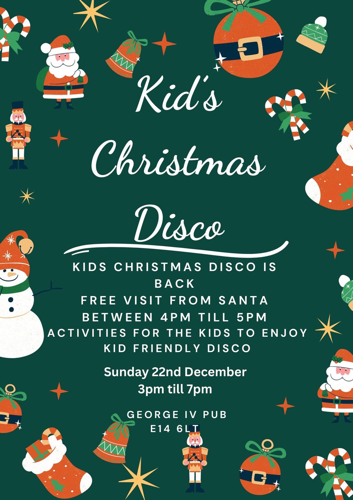 Kids Christmas Disco 2024 \ud83c\udf85