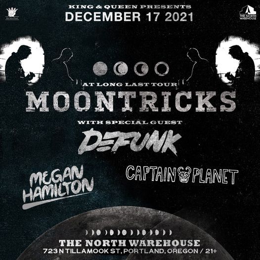 This Friday Moontricks w\/ Defunk, Megan Hamilton, & Captain Planet