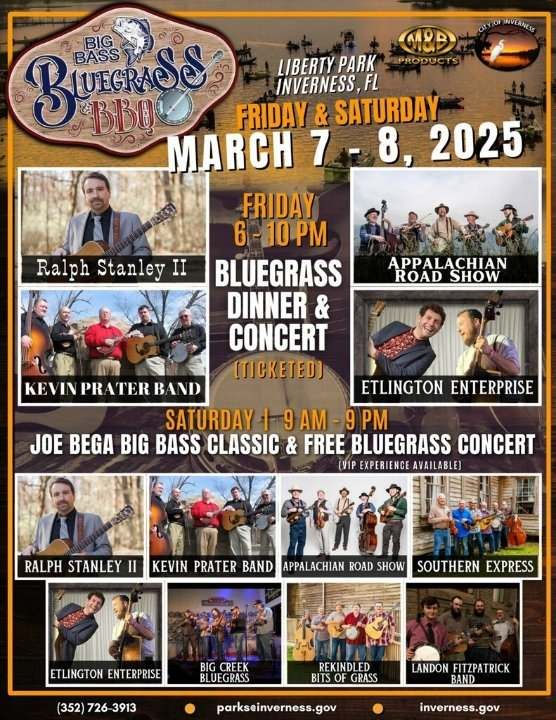 Big Bass Bluegrass & BBQ welcomes The Kevin Prater Band