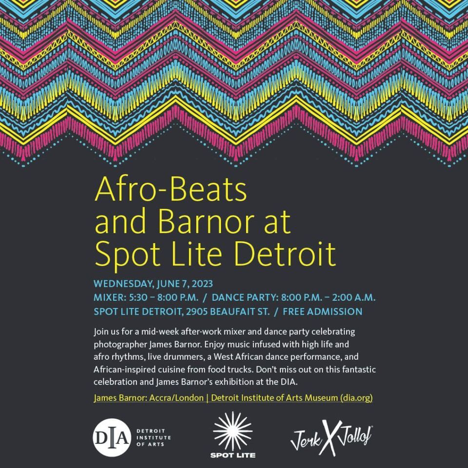 AFROBEATS & BARNOR AT SPOT LITE DETROIT , Spot Lite Detroit, 7 June 2023