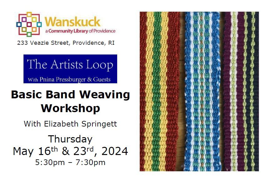 The Artists Loop - Basic Band Weaving Workshop With Elizabeth Springett