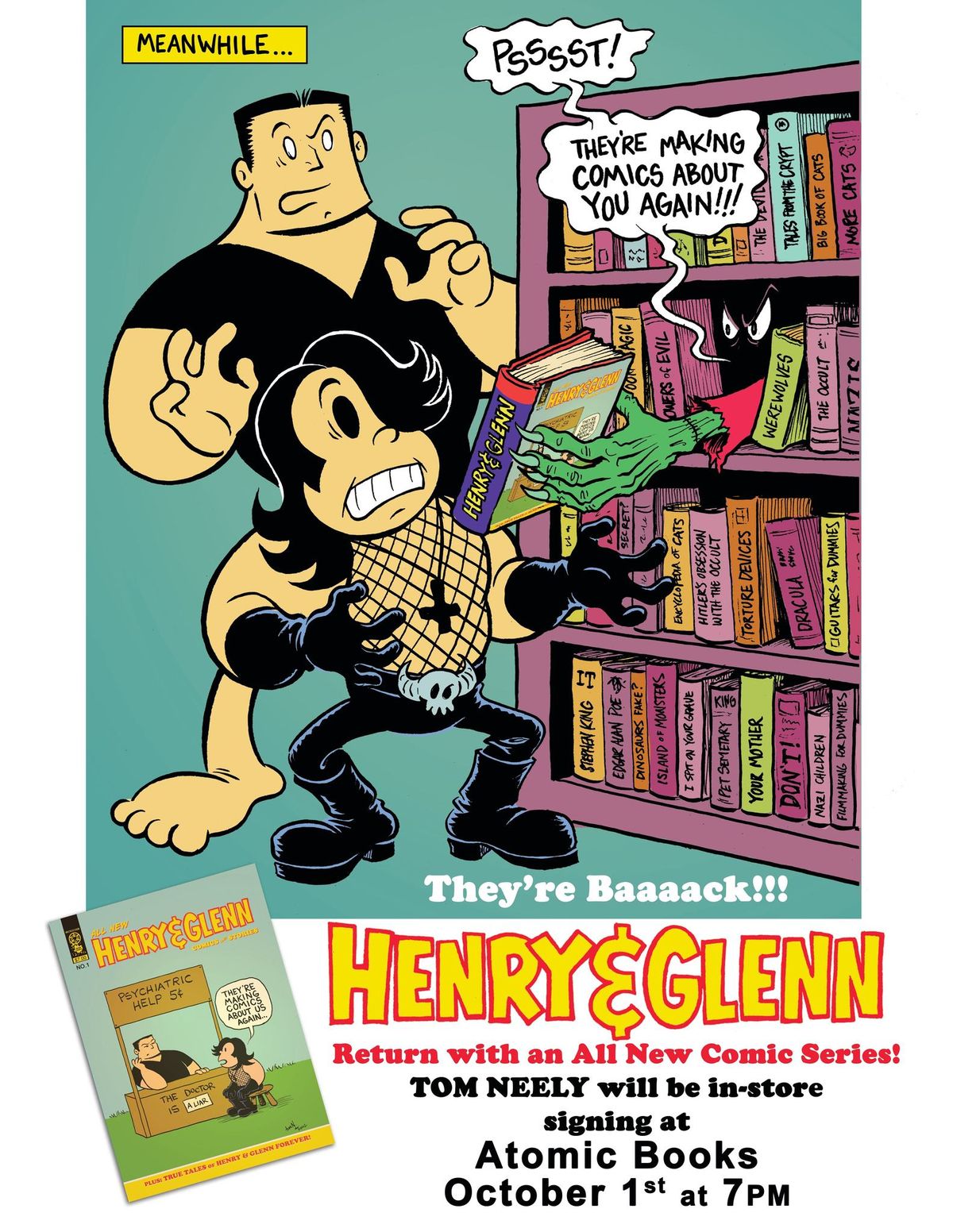 Tom Neely presents All New Henry & Glenn Comics & Stories