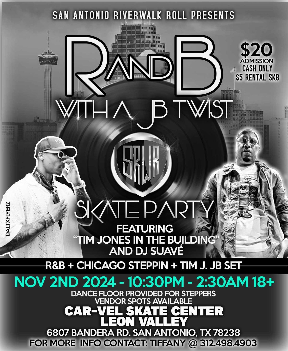 R&B Adult Skate Party